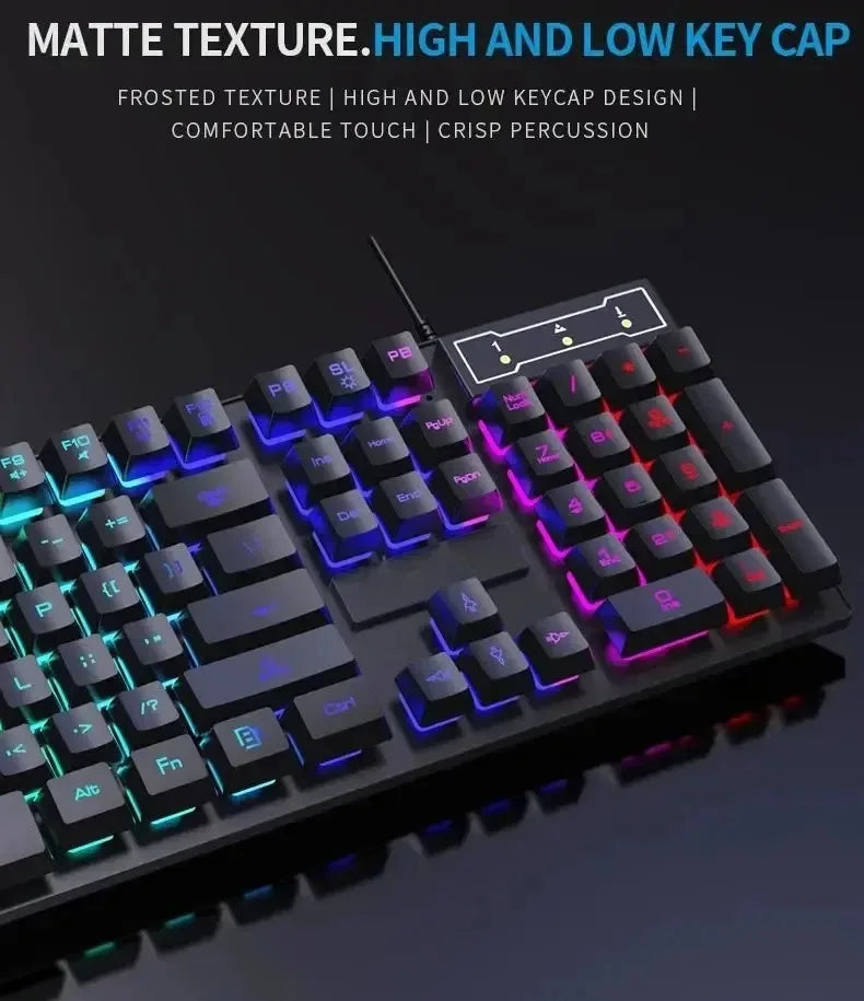 LumenStrike RGB Mechanical Keyboard and Mouse