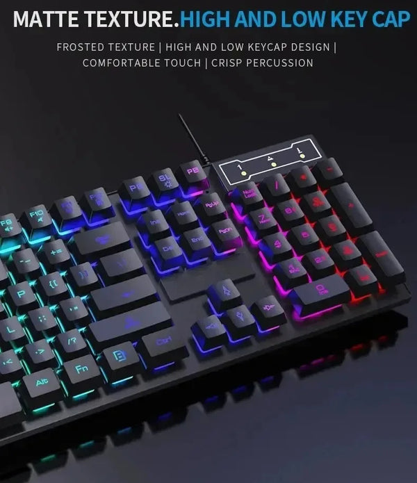 LumenStrike RGB Mechanical Keyboard and Mouse