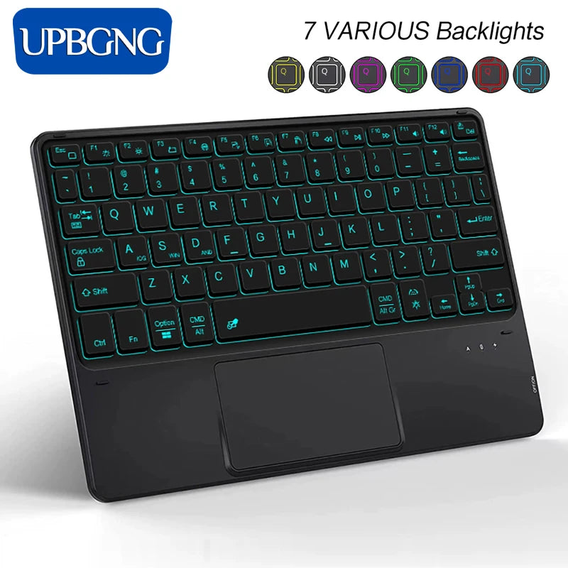 Backlit Slim Bluetooth Keyboard for Tablets