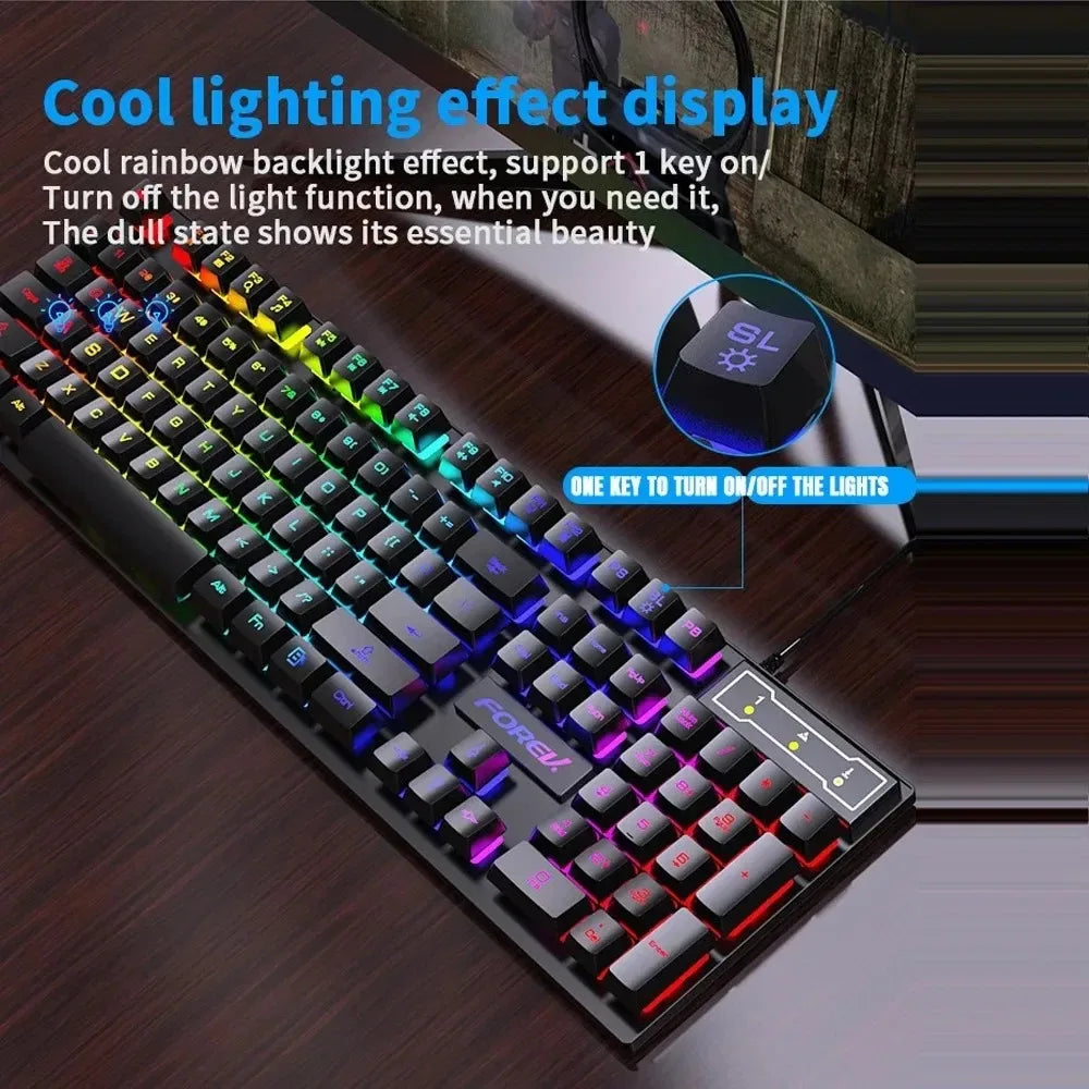 LumenStrike RGB Mechanical Keyboard and Mouse